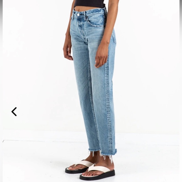 Women's Siena Straight Jeans By Moussy Vintage - Size 30 - Picture 3 of 5
